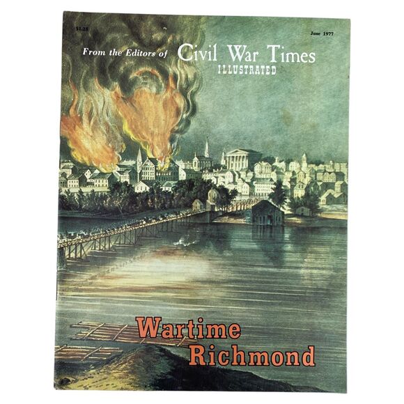 1977 Civil War Times Illustrated Lot of 10 VG+ History Magazines Excl Mar & Sep - Picture 7 of 12